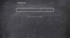 Desktop Screenshot of kalindra.com